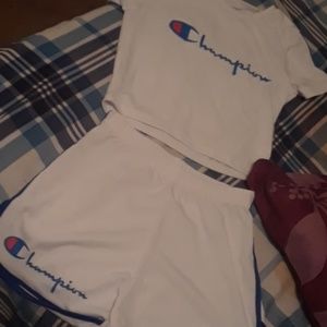 One piece set Champion Never worn Great Condition